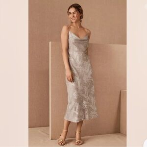 NWOT Anthropologie BHLDN Hutch Kinsey Midi‎ Dress Size 10